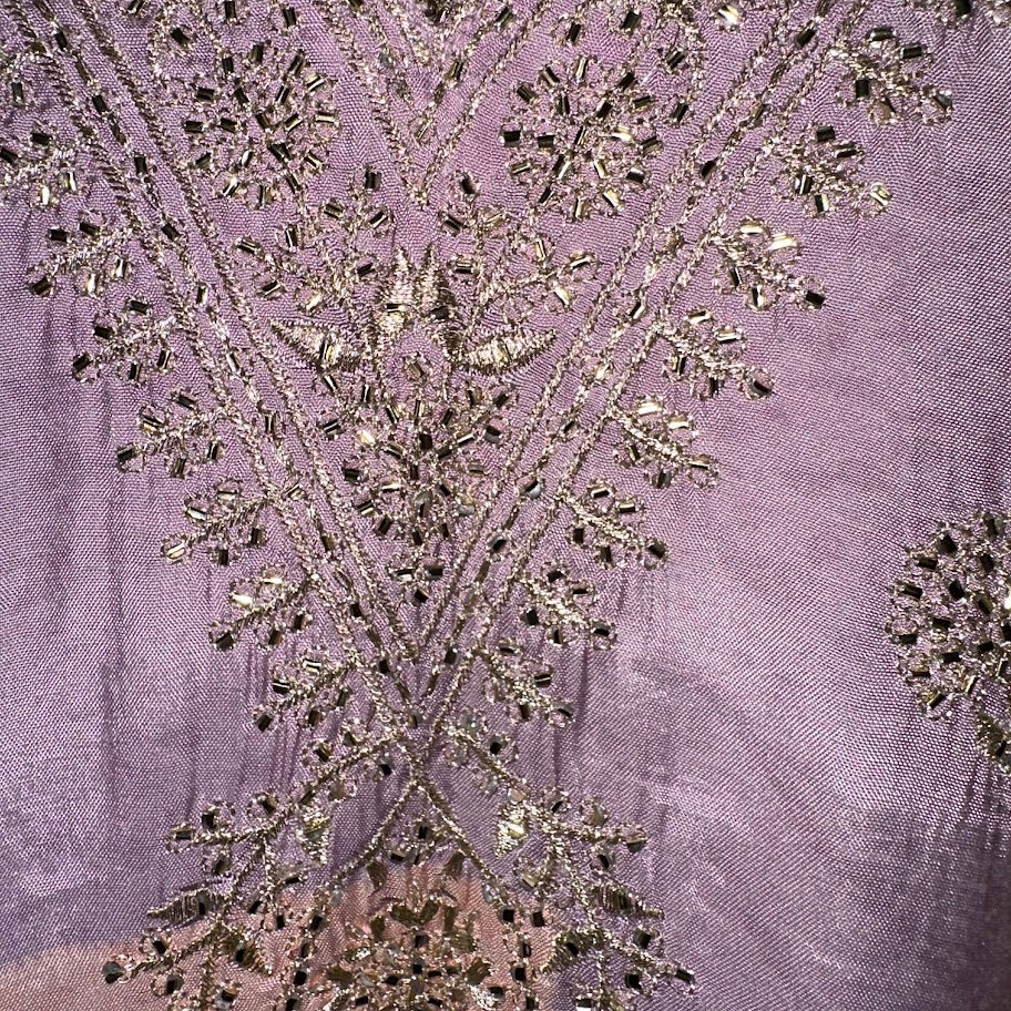 Lavender Rayon Kafthan